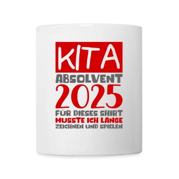 Farewell Kindergarten 2025 Gift Girl Boys - Mug - white - Front