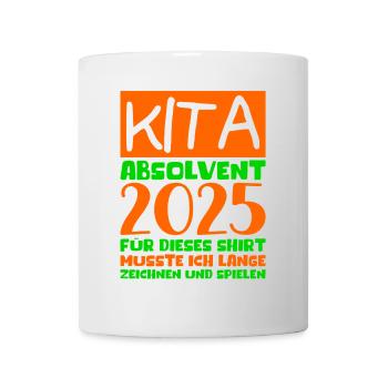 Farewell Kindergarten 2025 Gift Girl Boys - Mug - white - Front