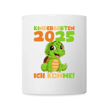 Kindergarten 2025 Kids Gift Kita 2025 Decoration - Mug - white - Front