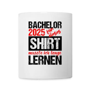 Bachelor 2025 Assez appris Cadeau Etudiant Uni - Mug blanc - blanc - Devant