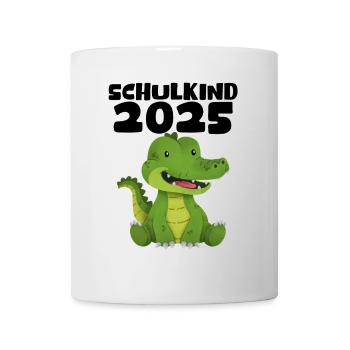 School Child 2025 Young Girls School Enrollment 2025 Decoration - Mug - white - Front