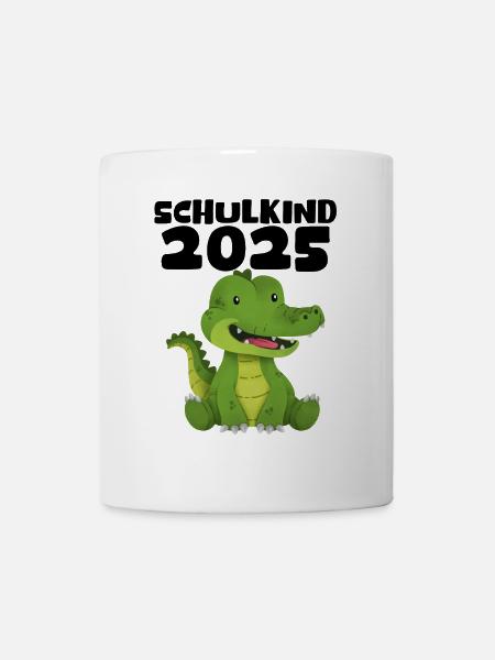 Écolier 2025 Inscription des jeunes filles à l’école 2025 Décoration - Mug blanc - blanc