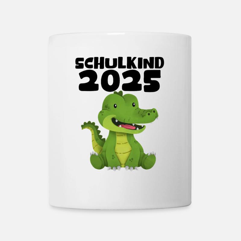 Écolier 2025 Inscription des jeunes filles à l’école 2025 Décoration - Mug blanc - blanc
