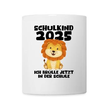 School Child 2025 Young Girls School Enrollment 2025 Decoration - Mug - white - Front
