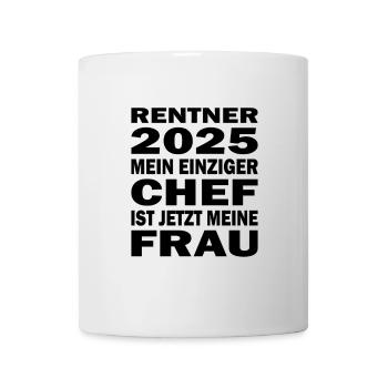 Retirement Pensioner Pension Sole My Wife - Mug - white - Front