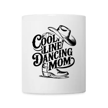 Line Dance Mom Line Dance Mom Cadeau - Mug blanc - blanc - Devant