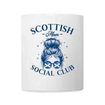 Mutter Social Club Schottische Mutter - Tasse - Weiß - Vorne
