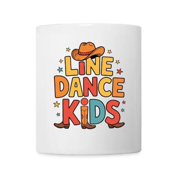 Line Dance Kids Kids Dancing Line Dance - Mug - white - Front