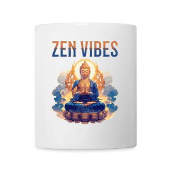 Buddha Buddhismus Religion Spirituell Meditation - Tasse - Weiß - Vorne