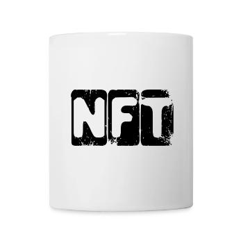 nft big black - Mug - white - Front