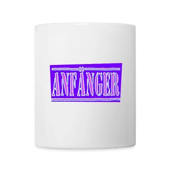 anfänger dunkel - Tasse - Weiß - Vorne