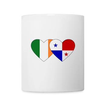 Irlande Drapeau du Panama - Mug blanc - blanc - Devant