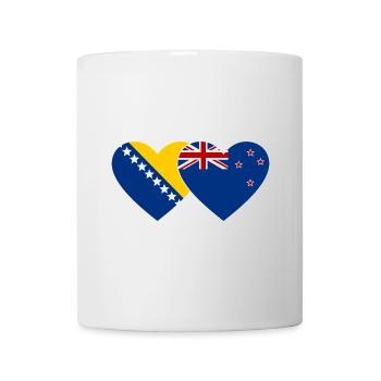 Bosnie-drapeau néo-zélandais - Mug blanc - blanc - Devant