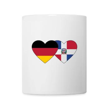 Allemagne République dominicaine - Mug blanc - blanc - Devant