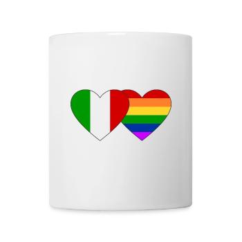 Italy Rainbow Flag - Mug - white - Front