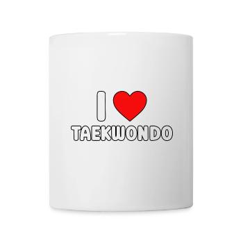 J’adore le taekwondo - Mug blanc - blanc - Devant