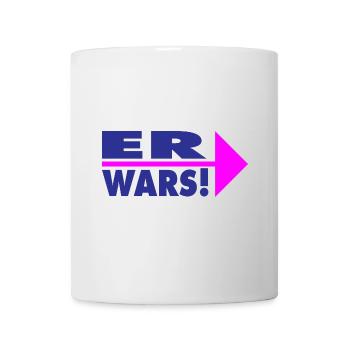 Er wars! Partner- oder Partyshirt - Tasse - Weiß - Vorne
