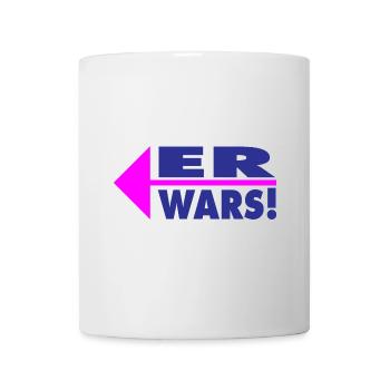 Er wars! Partner- oder Partyshirt - Tasse - Weiß - Vorne