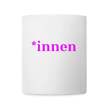 Gift idea pro gendering feminism inside - Mug - white - Front
