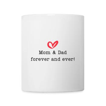 Baby, Schwangerschaft, Mum, Dad, Geschenk Idee - Tasse - Weiß - Vorne