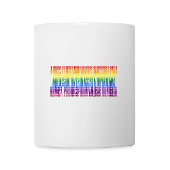 To love without depending - Mug - white - Front