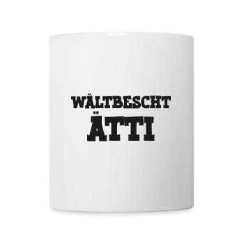 Wältbescht Ätti Opa Schweiz Grossvater Schweiz - Tasse - Weiß - Vorne