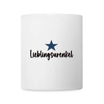 Lieblingsurenkel Urenkelsohn Urenkelkind Ur Enkel - Tasse - Weiß - Vorne