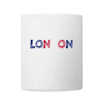 LONDON Gift Idea UK England United Kingdom - Mug - white - Front