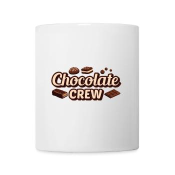 Süßigkeiten Schokolade Schoki Chocolate Crew - Tasse - Weiß - Vorne