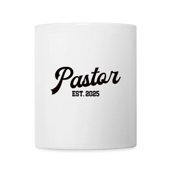 Pastor 2025 Geistliche Glaube Gott Pastoren Kirche - Tasse - Weiß - Vorne