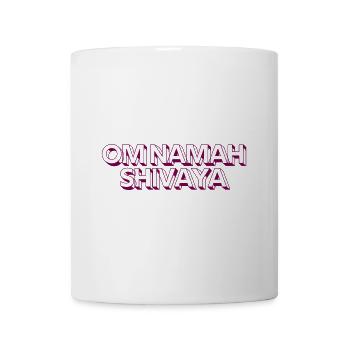 om namah shivaya - Mug blanc - blanc - Devant