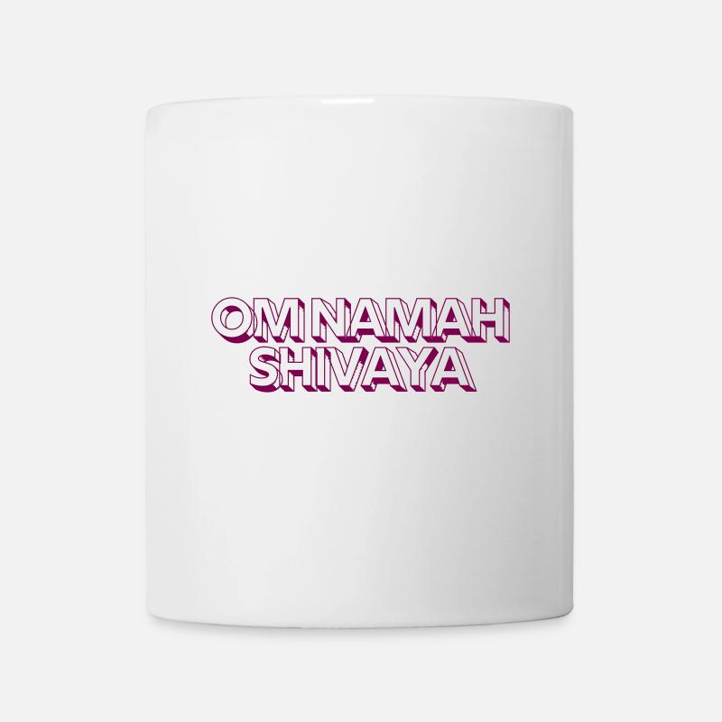 Om Namah Shivaya - Mug - white