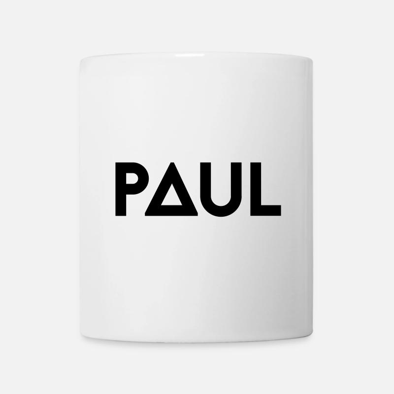 Vorname Paul - Tasse - Weiß