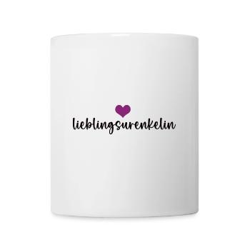 Lieblingsurenkelin Enkel Urenkeltochter Ur Enkelin - Tasse - Weiß - Vorne