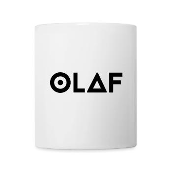 Prénom Olaf - Mug blanc - blanc - Devant