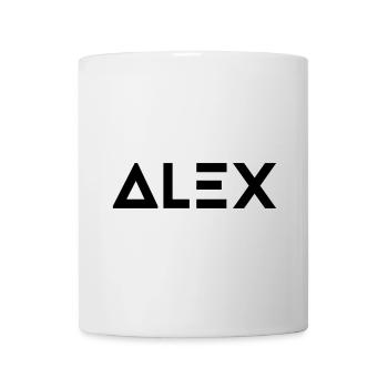 First name Alex - Mug - white - Front