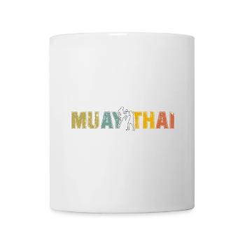 Muay Thaï - Mug blanc - blanc - Devant