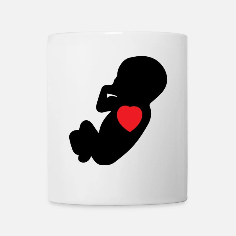 bébé - Mug blanc - blanc