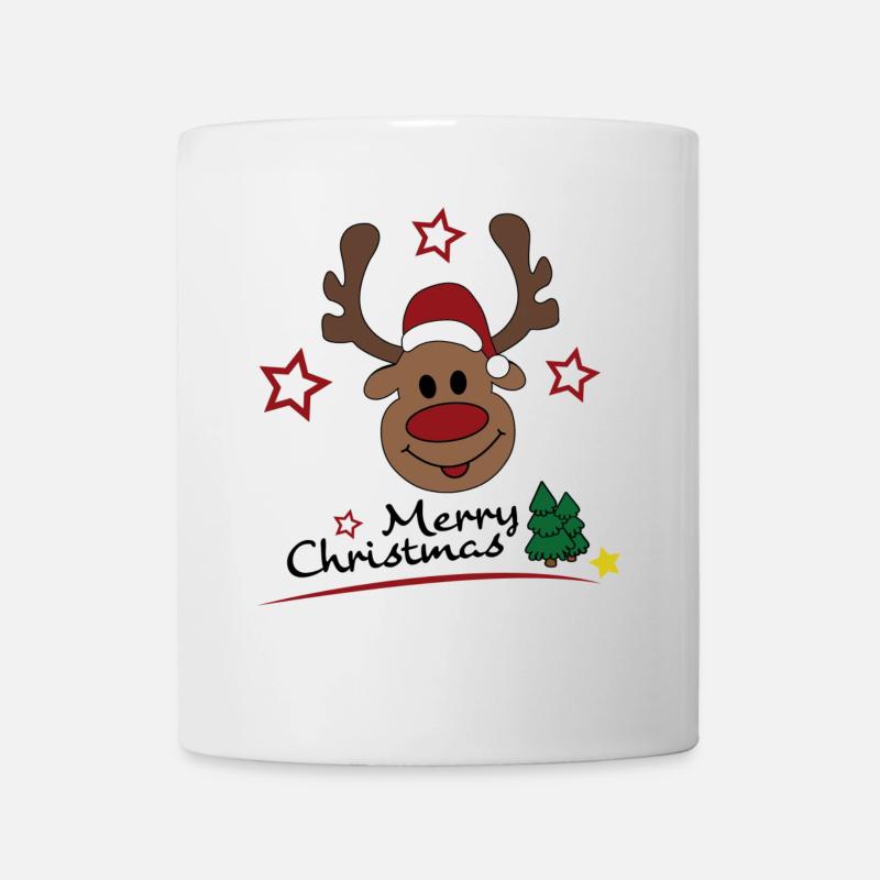 merry Christmas - Tasse - Weiß