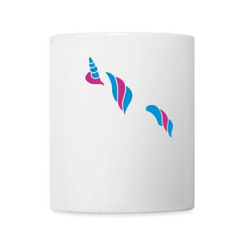 Glückliches Baby Einhorn - Happy Baby Unicorn - Mug blanc - blanc - Devant
