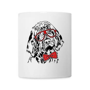 SPINONE ITALIANO Lunettes Chiens Chien Wilsigns - Mug blanc - blanc - Devant