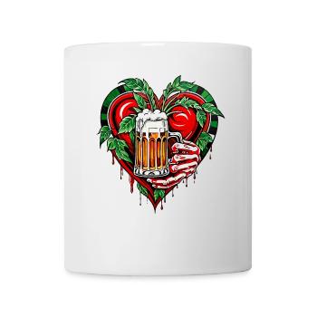 Ich liebe Bier - Tasse - Weiß - Vorne