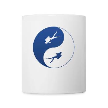 Tauchen - Tasse - Weiß - Vorne