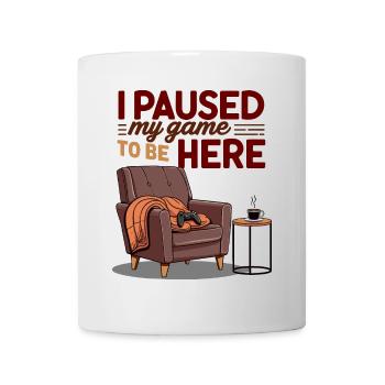 Un design ludique amusant pour les joueurs assignés - Mug blanc - blanc - Devant