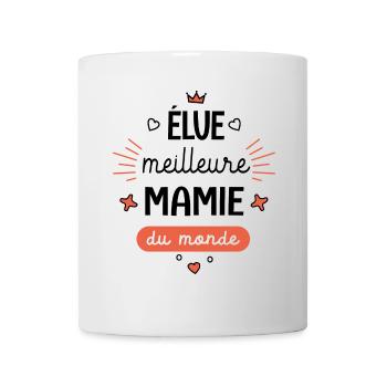 Meilleure Mamie du monde Mug grand mère - Mug blanc - blanc - Devant