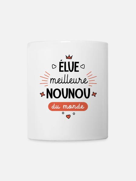 Meilleure Nounou du monde Mug nounou - Mug blanc - blanc