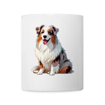 Australischer Schäferhund Liebhaber - Tasse - Weiß - Vorne