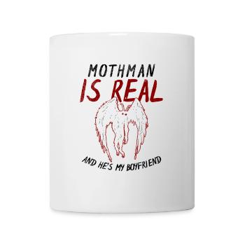 L’amour de Mothman pour les fans de Cryptid - Mug blanc - blanc - Devant