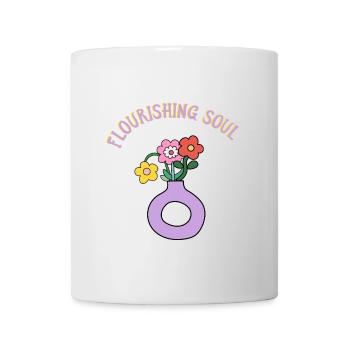 Blooming Beauty - Colorful Bouquet - Mug - white - Front