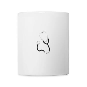 Nachtschwester.png - Tasse - Weiß - Vorne